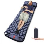 colchoneta-inflable-camping1 Colchoneta Inflable Ultraligera para Camping con Bomba Integrada para Facil Inflado