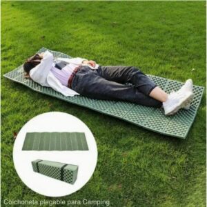 Colchoneta Plegable Esponjoso para Campamento