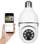 Foco Cámara de Seguridad Inteligente Con Altavoz