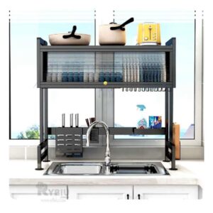 3c5b758b-665e-47b9-8b9c-c4585ea91227 Escurridor de Platos 2 Niveles con Tapa