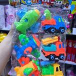 Set 6 unidades aviones y camión Truck de juguete