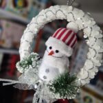 Adorno navideño colgante grande 90cm