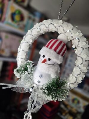 Adorno navideño colgante grande 90cm