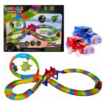 Pista De Auto Con 2 Carros 173 Pcs Juguete Para Niños