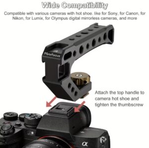 Empuñadura de metal para Cámara profesional DSLR