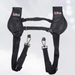 Arnés de hombro ajustable para doble cámara DSLR SLR