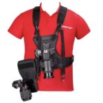Arnés para cámara Dual con funda lateral