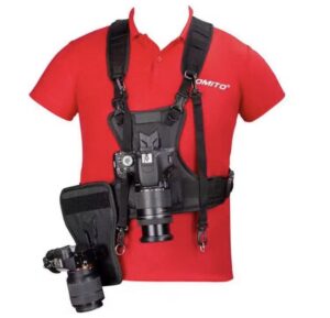 Arnés para cámara Dual con funda lateral
