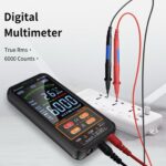 Multímetro Digital Inteligente con Autocalibración, Voltímetro, Probador Eléctrico que Mide Voltaje