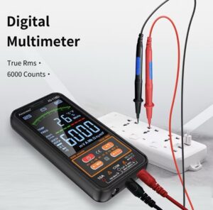 Multímetro Digital Inteligente con Autocalibración, Voltímetro, Probador Eléctrico que Mide Voltaje