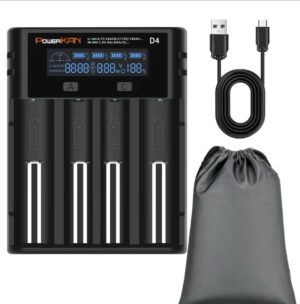 screenshot-209 Cargador LED Inteligente con 4 ranuras para batería de Litio 18650 21700