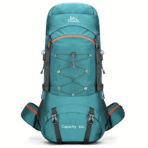 Mochila Ergonómica para Senderismo y Camping 60L Impermeable