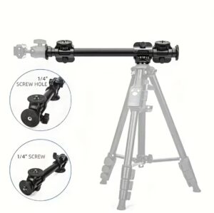 Barra horizontal para trípode Cámaras DSLR transmisión en vivo